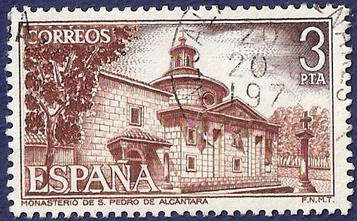 Edifil 2376 Monasterio de San Pedro de Alcántara 3