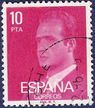 Edifil 2394P Serie básica Juan Carlos I 10 fosforescente