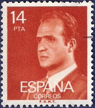 Edifil 2650P Serie básica Juan Carlos I 14 fosforescente