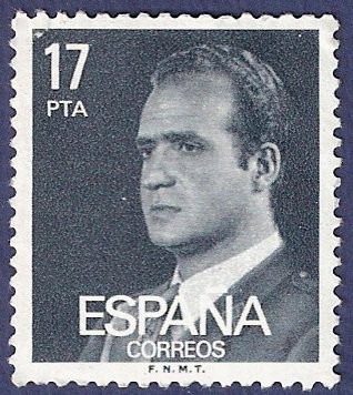 Edifil 2761 Serie básica Juan Carlos I 17 fosforescente