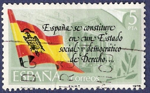 Edifil 2507 Constitución española 5