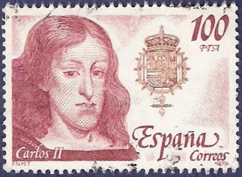 Edifil 2556 Carlos II 100