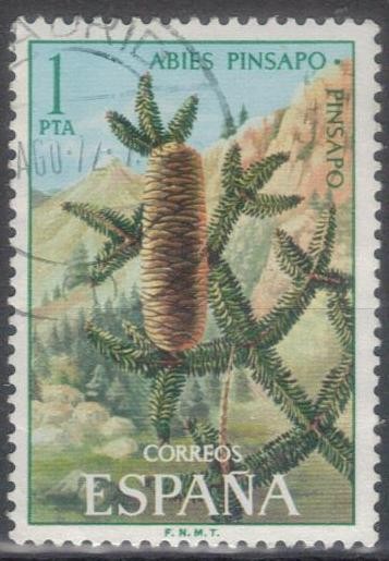 ESPANA 1972 (E2085) Flora - Pinsapo 1p 5 INTERCAMBIO