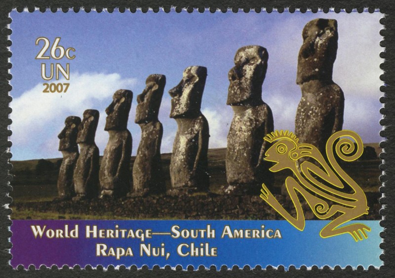 CHILE - Parque nacional de Rapa Nui 