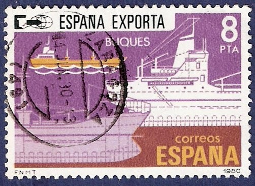Edifil 2564 España exporta buques 8