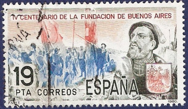 Edifil 2584 Fundación de Buenos Aires 19