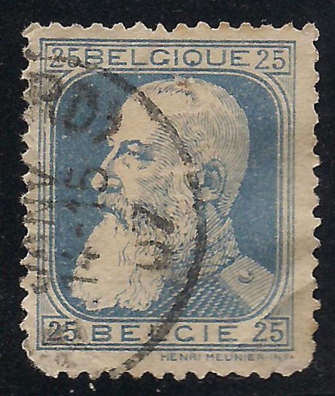 Rey Leopoldo II de Belgica.