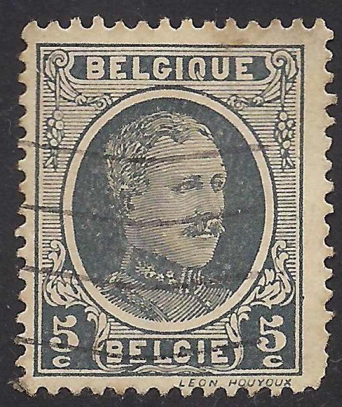 Rey Alberto I de Belgica.