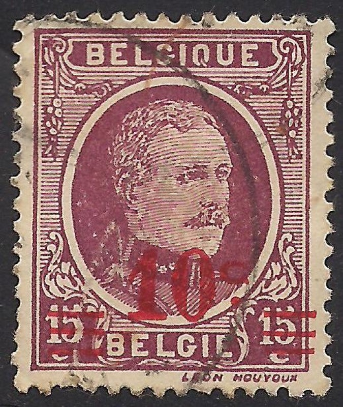 Rey Alberto I de Belgica.
