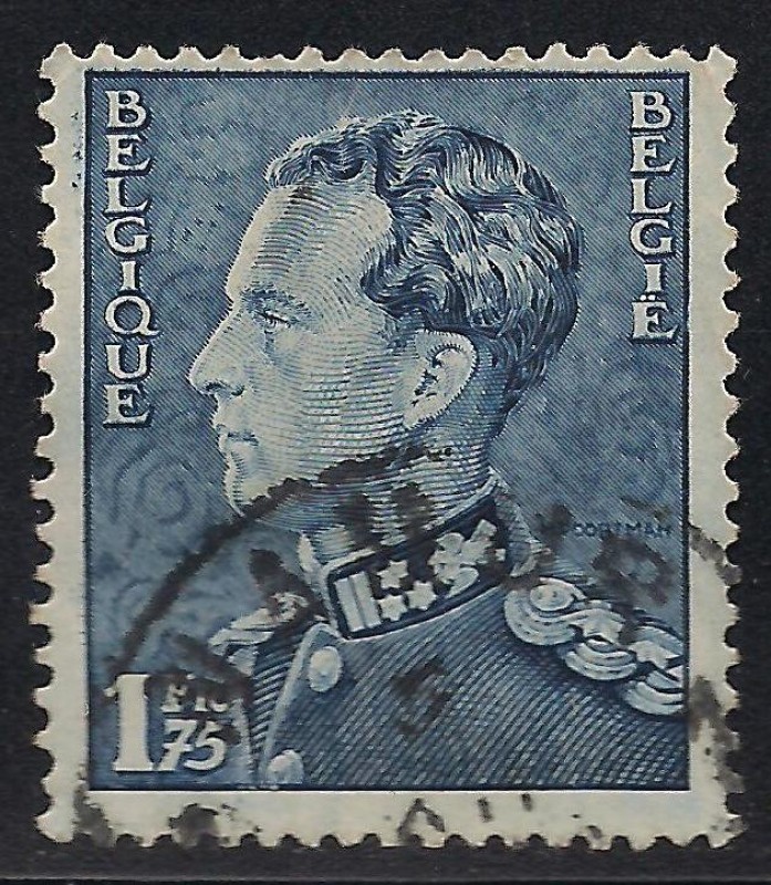 Rey Leopoldo III de Belgica.