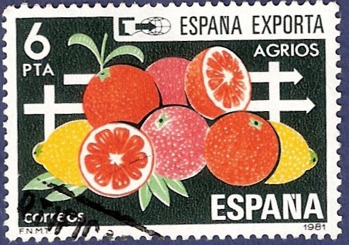 Edifil 2626 España exporta agrios 6