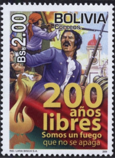 La Paz 2009 - Bicentenario - 16 de Julio de 1809