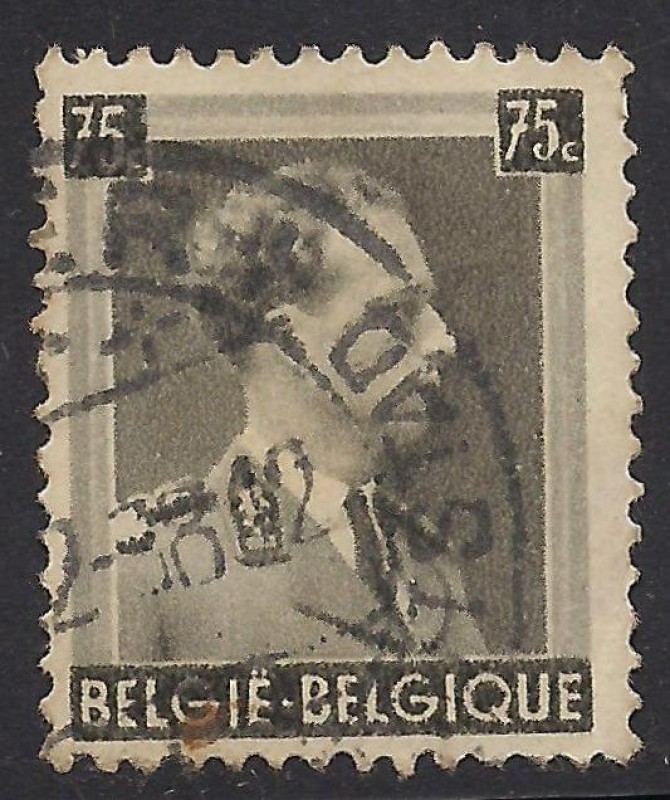 Rey Leopoldo III de Belgica.