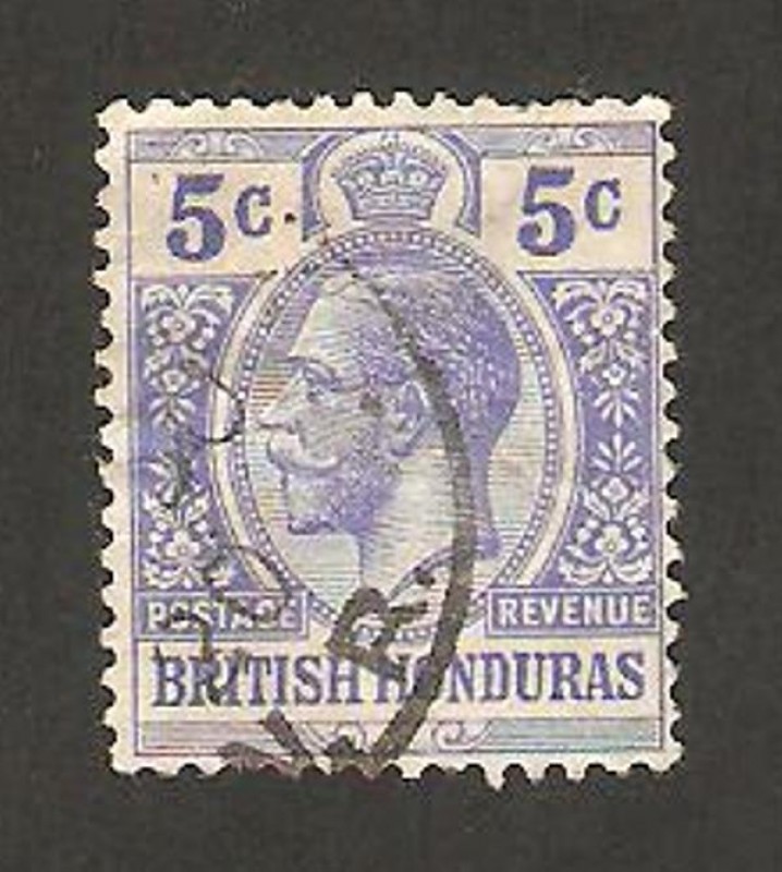 Honduras Británica - George V