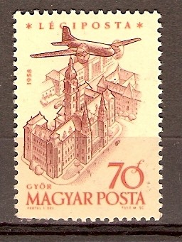 AVIÓN   SOBRE   GYÖR