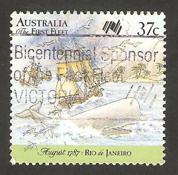 II centº de la llegada de los primeros colonos a Australia