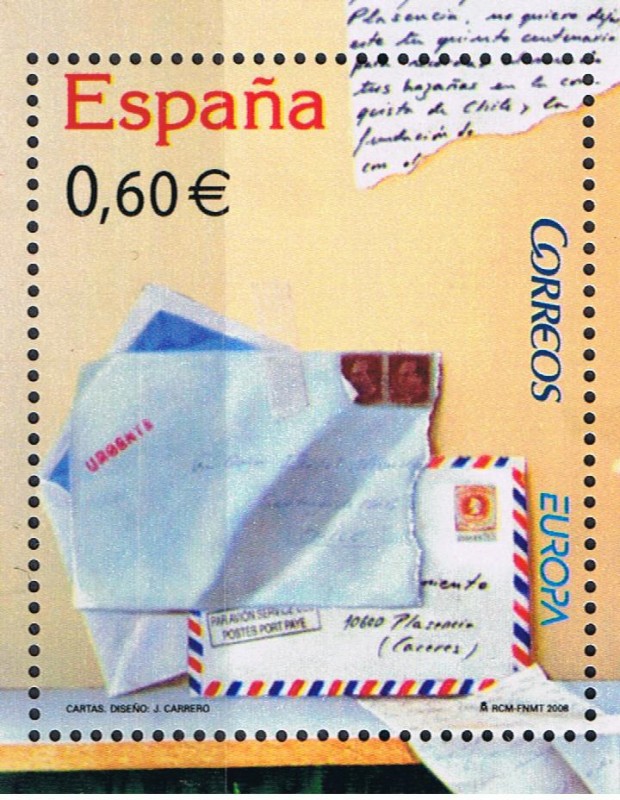 Edifil  4410  Europa.  Cartas.   