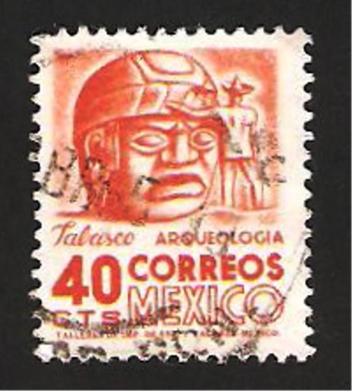 cabeza de un coloso, tabasco