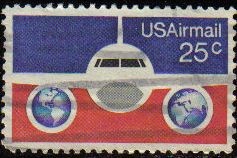 USA 1976 Scott C89 Sello Air Mail Aviones EEUU usado Estados Unidos Etats Unis 