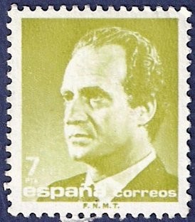Edifil 2832 Serie básica 2 Juan Carlos I 7 oliva