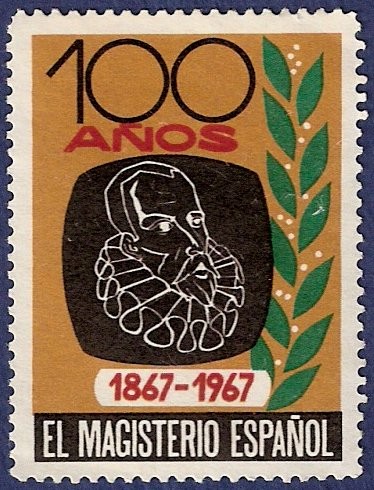 Centenario del magisterio español (no postal)