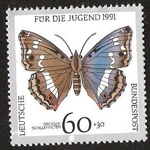 DEUTSCHE BUNDESPOST - MARIPOSA GROSSER