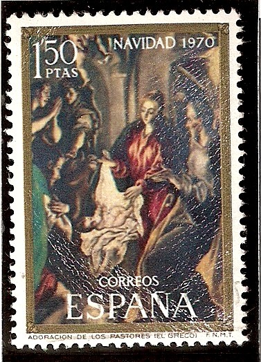 Adoración de los pastores - El Greco