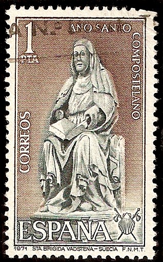 Año Santo Jacobeo - Santa Brigida de Vadstena (Suecia)
