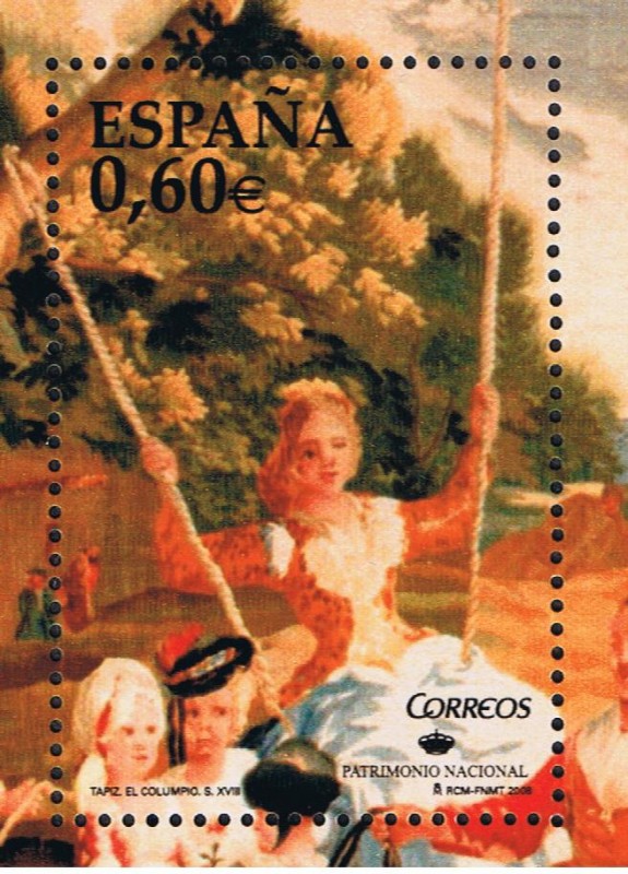 Edifil  4427  Patrimonio Nacional. Tapices.  