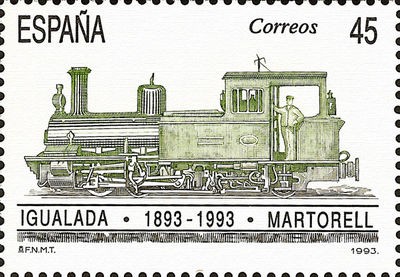 centenario del ferrocarril igualada-martorell