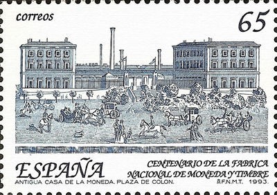 centenario de la creacion de la fabrica nacional de moneda y timbre.