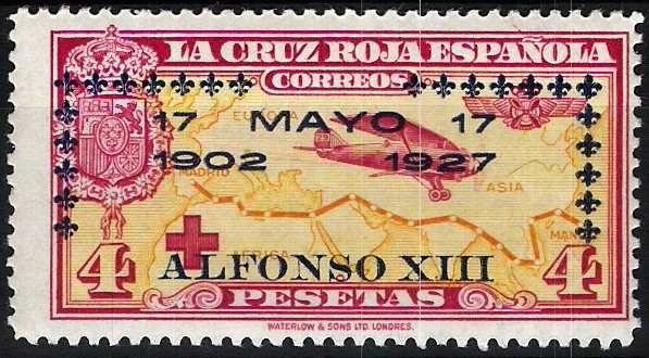 372 XXV Aniv.º de la Jura de la Constitución por Alfonso XIII