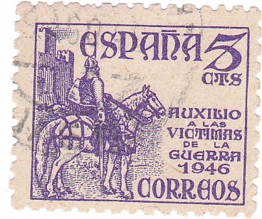 Cid. Auxilio a las victimas de la guerra 1946