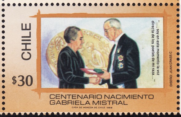 Centenario nacimiento Gabriela Mistral