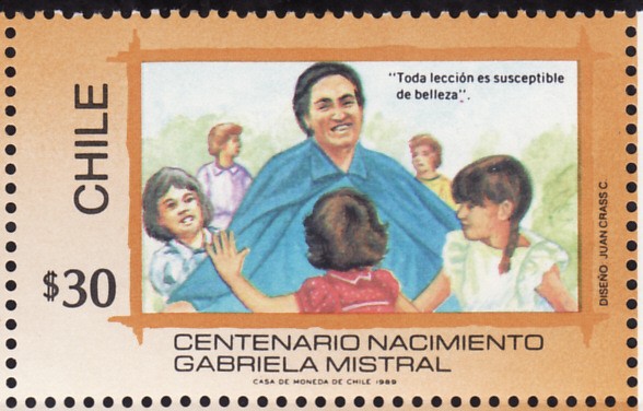 Centenario nacimiento Gabriela Mistral