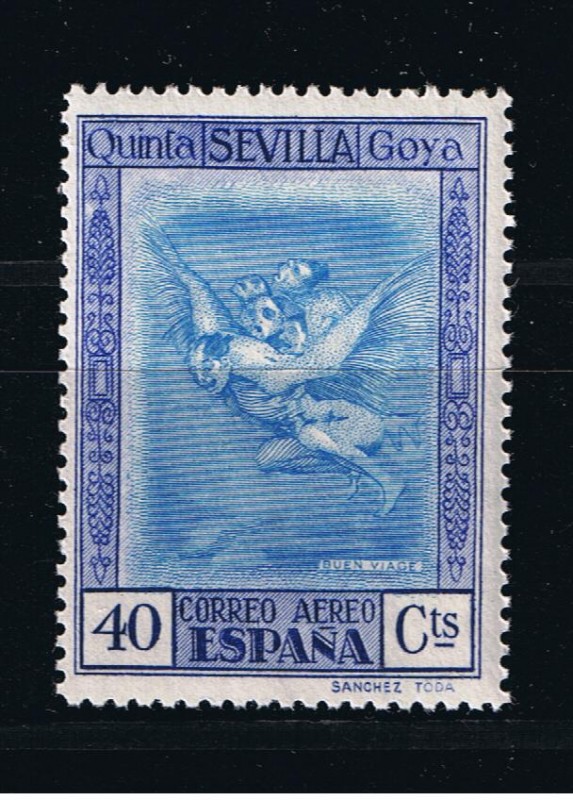 Edifil  524  Quinta de Goya en la Esposición de Sevilla.   