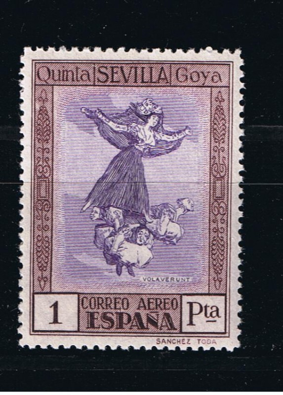 Edifil  526  Quinta de Goya en la Esposición de Sevilla.   