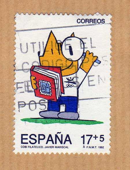 Juegos XXV Olimpicos Barcelona`92 Cobi Filatelico (serie1/2)