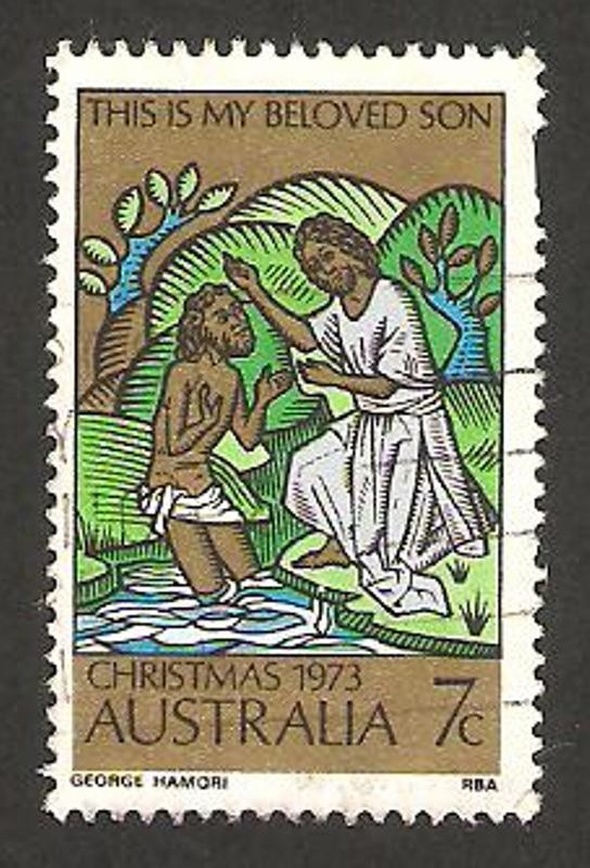 Navidad, el bautismo de Cristo