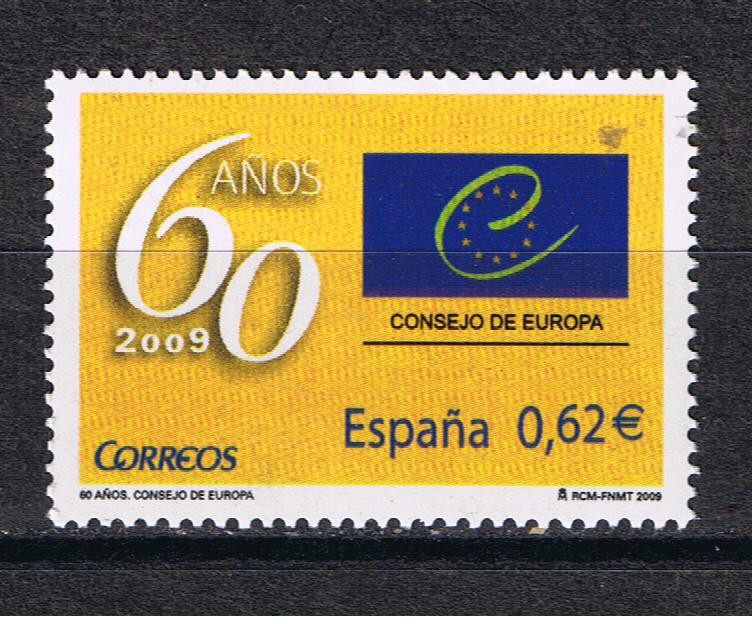 Edifil  4482   60 años del Consejo de Europa.   