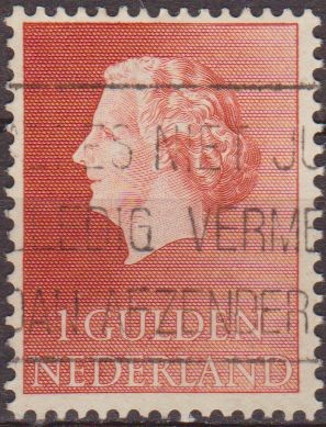 Holanda 1954-57 Scott 361 Sello Reina Juliana 1G usado Netherland 