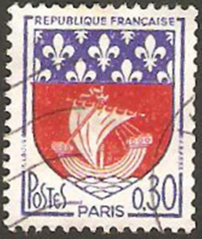 1354 B - Escudo de París