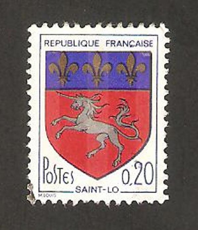 1510 - Escudo de armas de la ciudad de Saint-Lo 