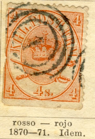 Corone Real año 1870-71