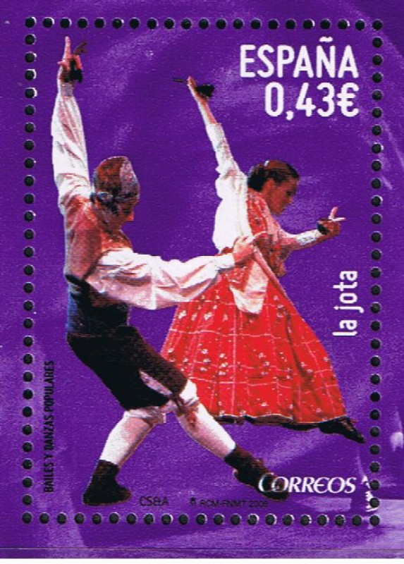 Edifil  4516  Bailes y Danzas populares.    