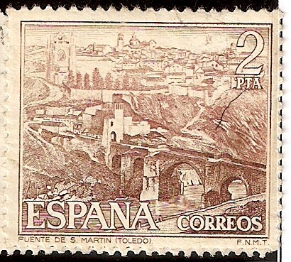 Puente de san Martín, Toledo