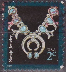 USA 2003 Scott 3749 Sello Collar Navajo usado Estados Unidos Etats Unis 