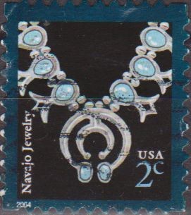 USA 2003 Scott 3749 Sello Collar Navajo usado Estados Unidos Etats Unis 