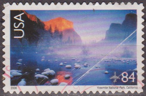 USA 2006 Michel 4032 Sello Parque Nacional Yosemite usado Estados Unidos Etats Unis