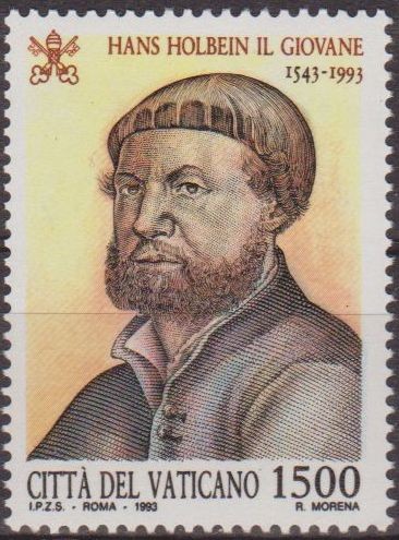 VATICANO 1993 941 Sello Nuevo Pintor Hans Holbein el Joven MNH 